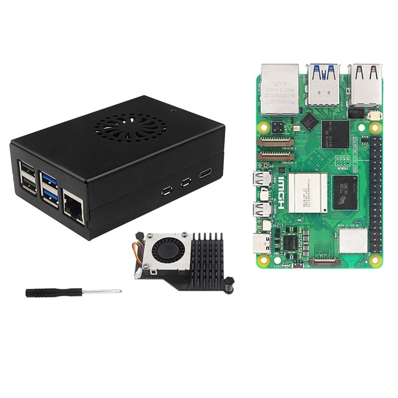Raspberry Pi 5 8Gb Kit - T23C For Irasptek Starter Kit For