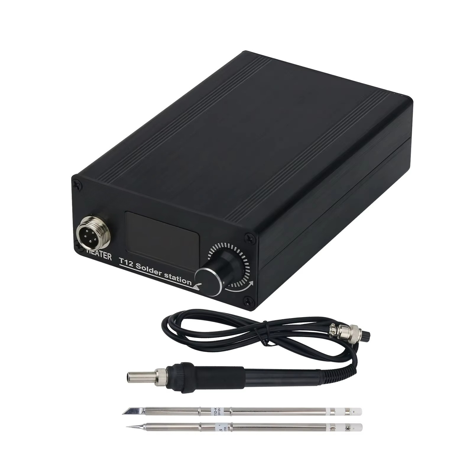 STM32 V3.1S T12 120W OLED Sold - огляд і ціна Soldering Station T12 Oled